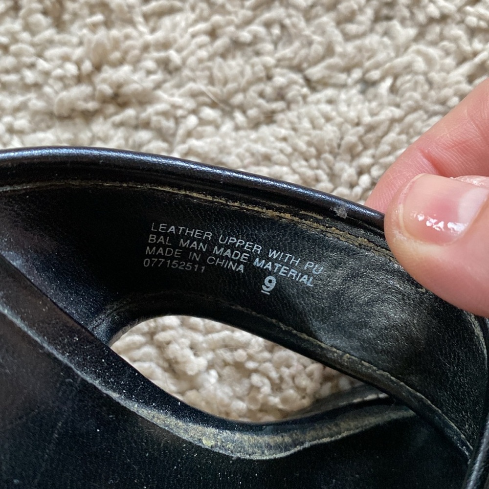 Mossimo Women's Black Wedge Sandals - Picture 8 of 8